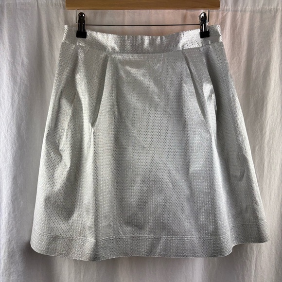 Pink Tartan Dresses & Skirts - Pink Tartan Metallic Pleat Skirt 8